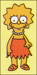 1997 Simpsons Stickers