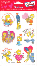 1997 Valentine Stickers