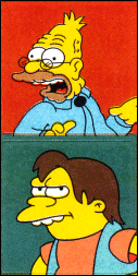 1999 Simpsons Stickers