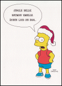 2002 Bart Christmas Cards