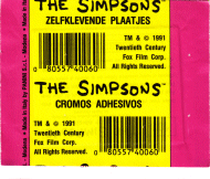 Panini Stickers Pack Reverse