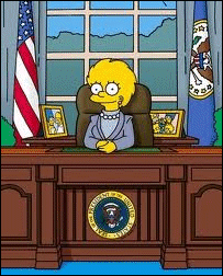 President Lisa Simpson